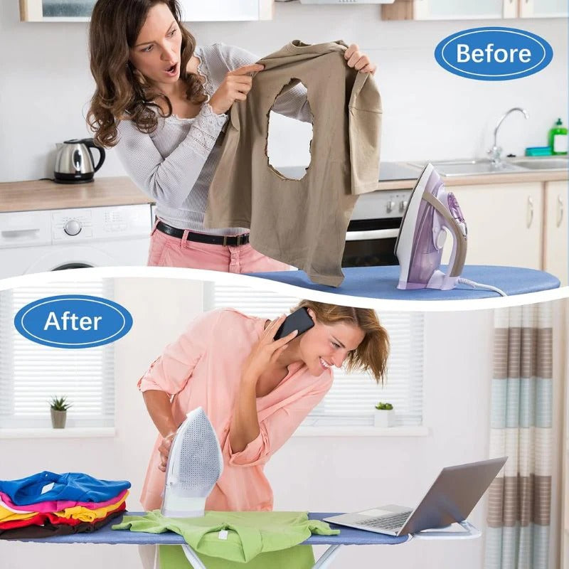 Teflon Iron Cover – Protect Clothes from Burns & Shine | Safe Ironing Solution