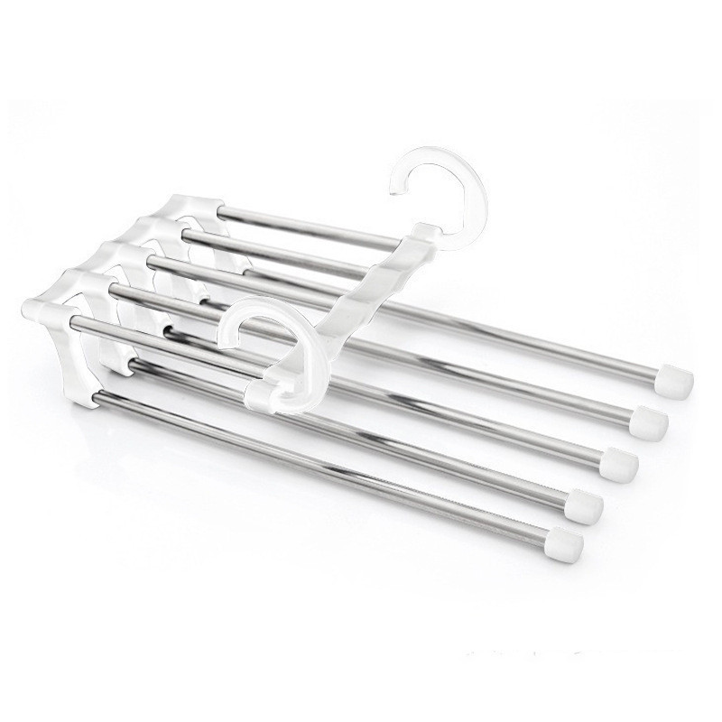 5 In 1 Wardrobe Hanger Multi-functional Clothes Hangers Pants Stainless Steel Magic Wardrobe Clothing Hangers For Clothes Rack - Image 10