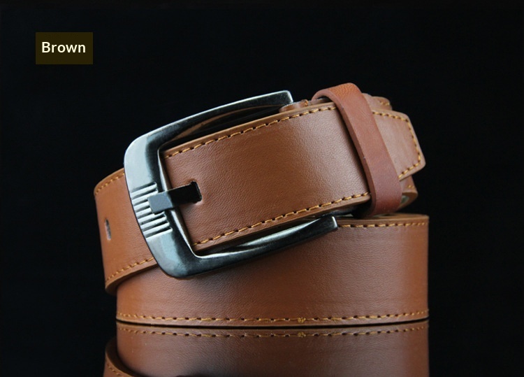 Versatile Casual Dress Pants With Belt - Image 3