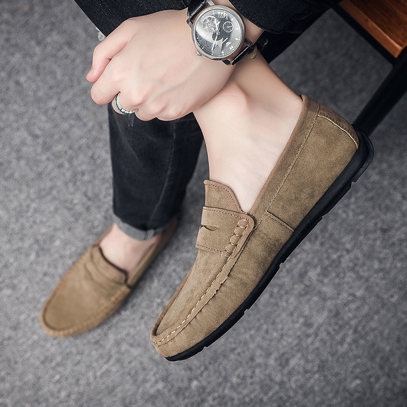 Men's Casual Flat Leather Shoes - Image 9