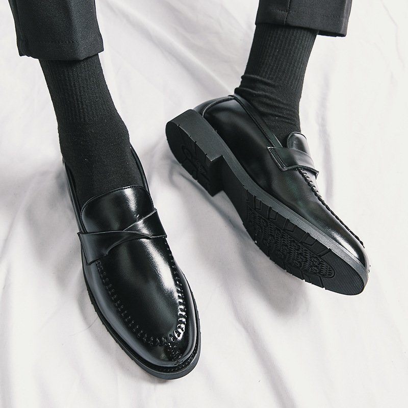 Mens Casual And Stylish Leather Shoes In British Business Style - Image 7
