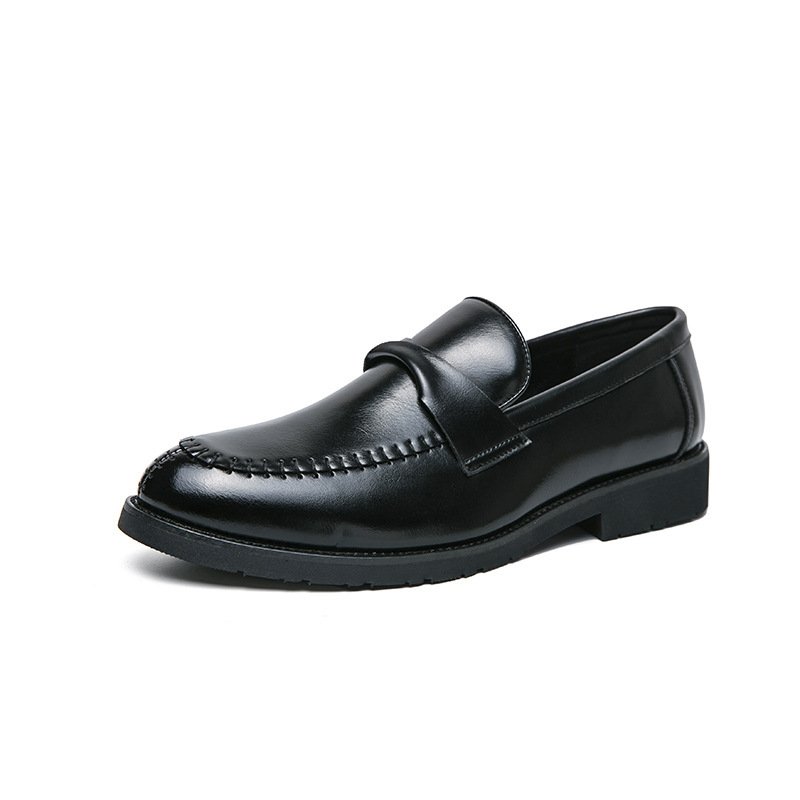 Mens Casual And Stylish Leather Shoes In British Business Style - Image 5