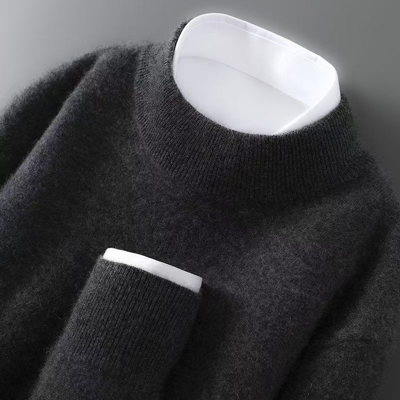 Men's Half-Neck Pullover Base Sweater - Image 10