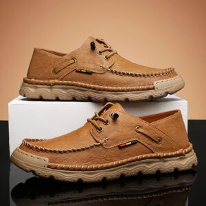 Men's Leather Shoes Genuine Leather Fashion Business Casual Shoes