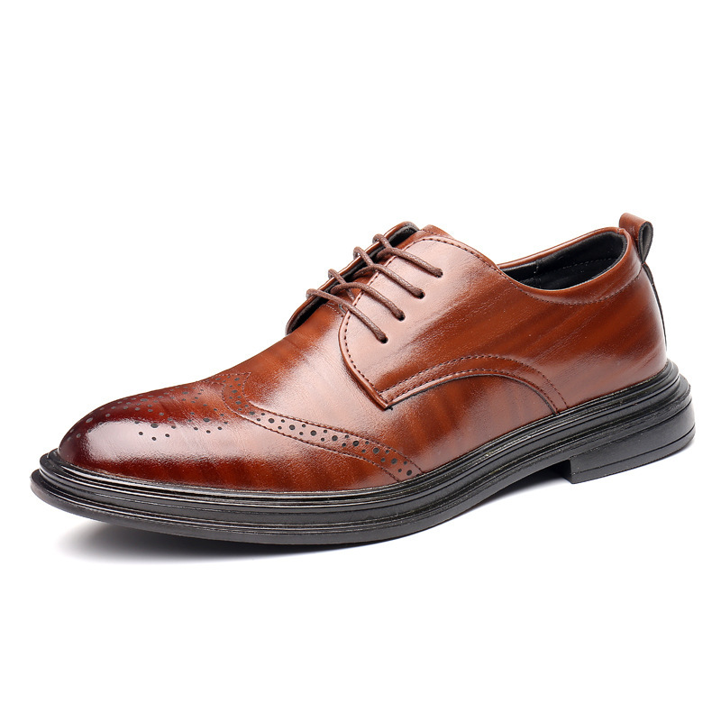 Men's Trendy All-season Anti-slip Dress Shoes - Image 5