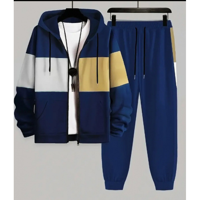 Mens AutumnWinter 3D Elephant-Print Long-Sleeve Hoodie Set - Image 8