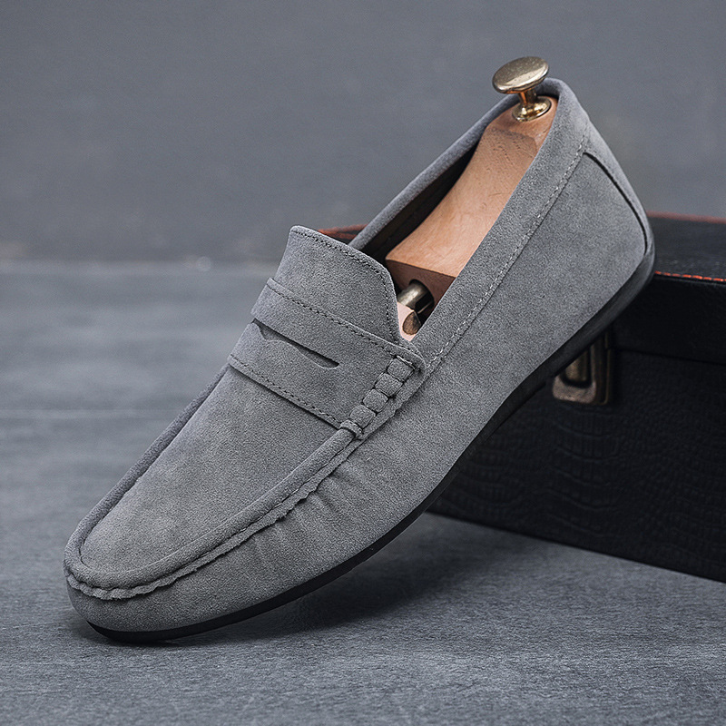 Men's Casual Flat Leather Shoes - Image 3