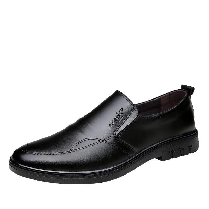 Mens Breathable Casual Business Leather Shoestrendy And Versatile - Image 4