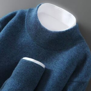 Men's Half-Neck Pullover Base Sweater