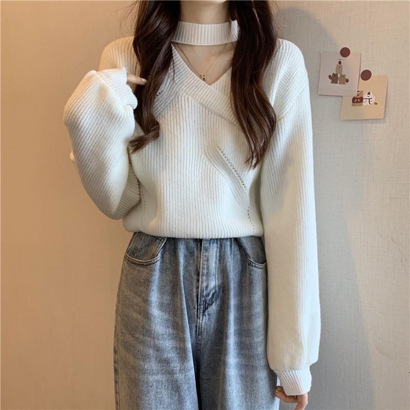 Top Pure Desire Women's Knitwear Show Figure - Image 8