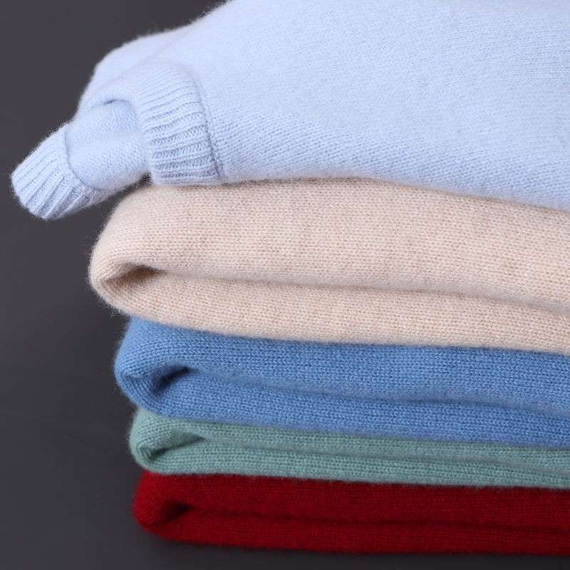 Crew-neck Men's Knitted Base-layer Slim-fit Casual Sweater - Image 4