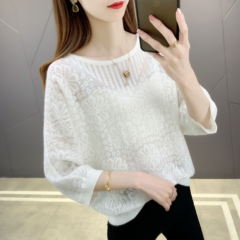 Fashionable All-matching Women's Knitwear Top - Image 9