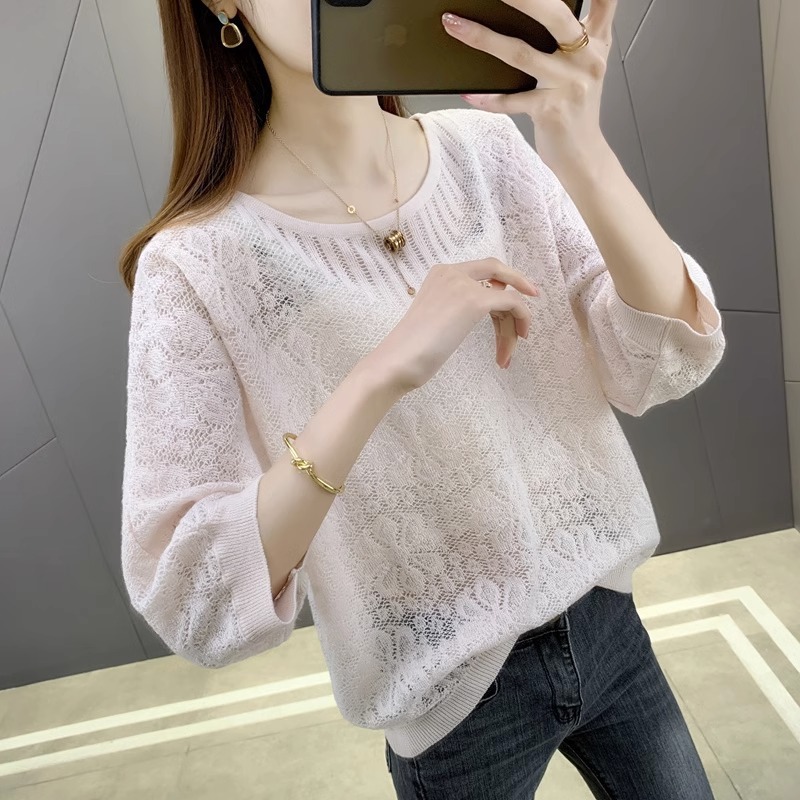 Fashionable All-matching Women's Knitwear Top - Image 2