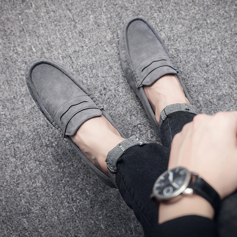 Men's Casual Flat Leather Shoes - Image 6