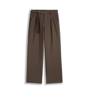 High-end Solid Color Fashionable All-match Suit Pants Loose Drooping
