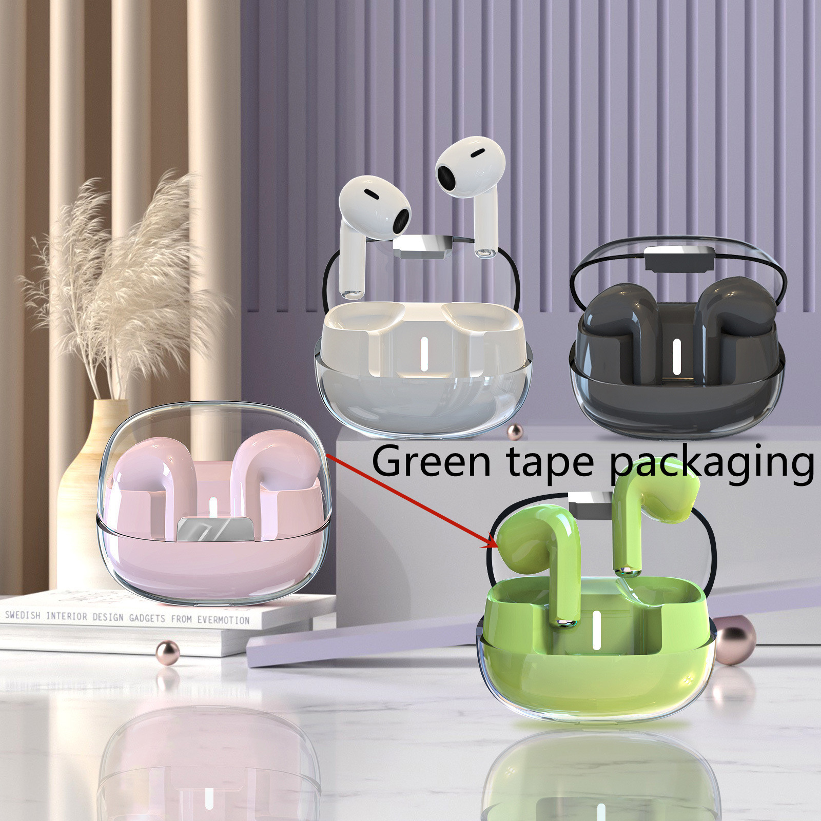 Bluetooth Headset True Wireless Sports Noise Reduction - Image 4