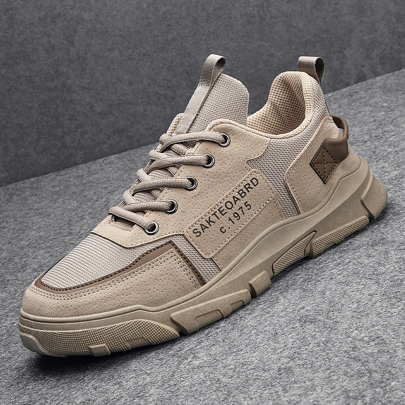 Men's Shoes Sneakers Korean Version Of The British Style Trend Canvas Shoes - Image 6