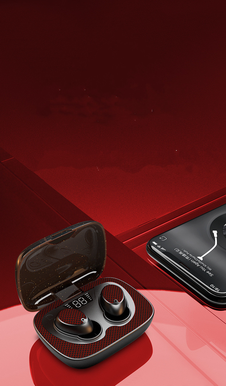 Innovative es02 Bluetooth headset Bluetooth TWS double account mercenary guild - Image 4