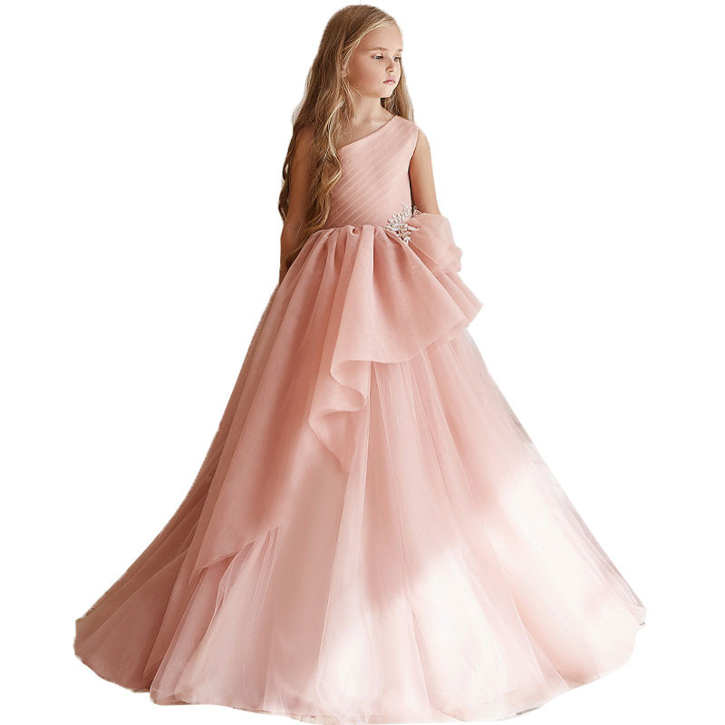 Children Girl Evening Dress Princess Skirt Dress Skirt Long Style - Image 5