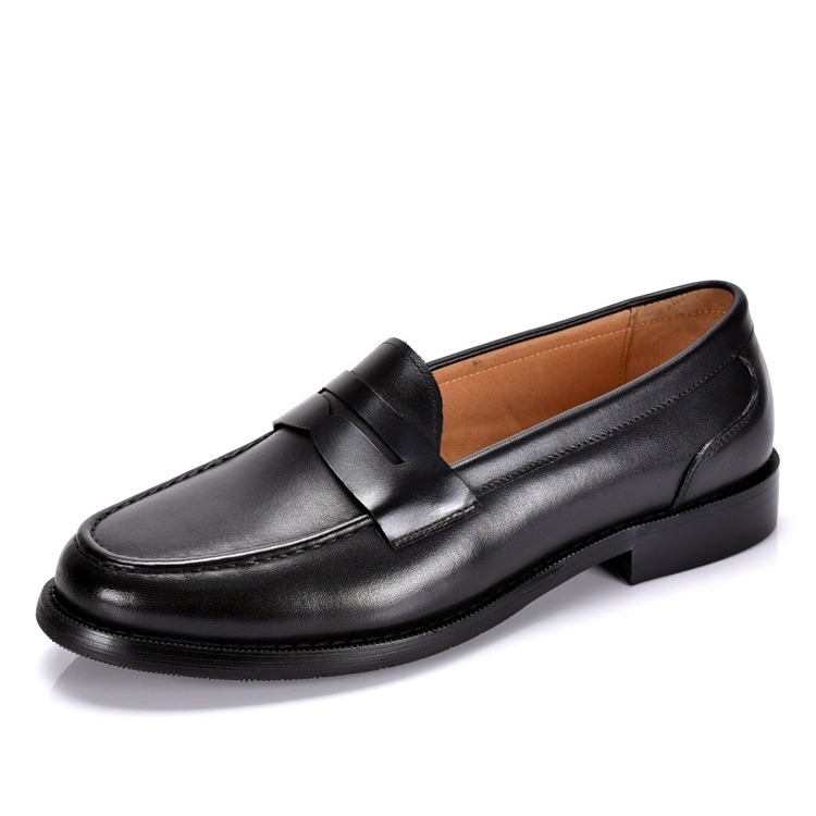 Mens British-style Vintage Slip-on Low-cut Loafers - Image 3