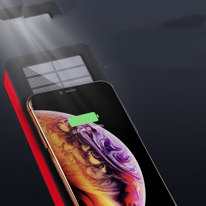 Large capacity solar power bank outdoor camping - Image 2