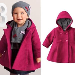 Kiethleen Winter Coat | Winter new little girl child Korean version of the baby wear warm coat hooded jacket 3 colors