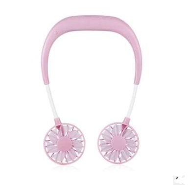 Charging portable lazy fan student desktop fan hanging neck fan - Image 2