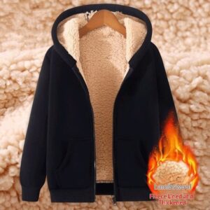 Heavyweight Fleece-Lined Extra-Thick Mens Hoodie