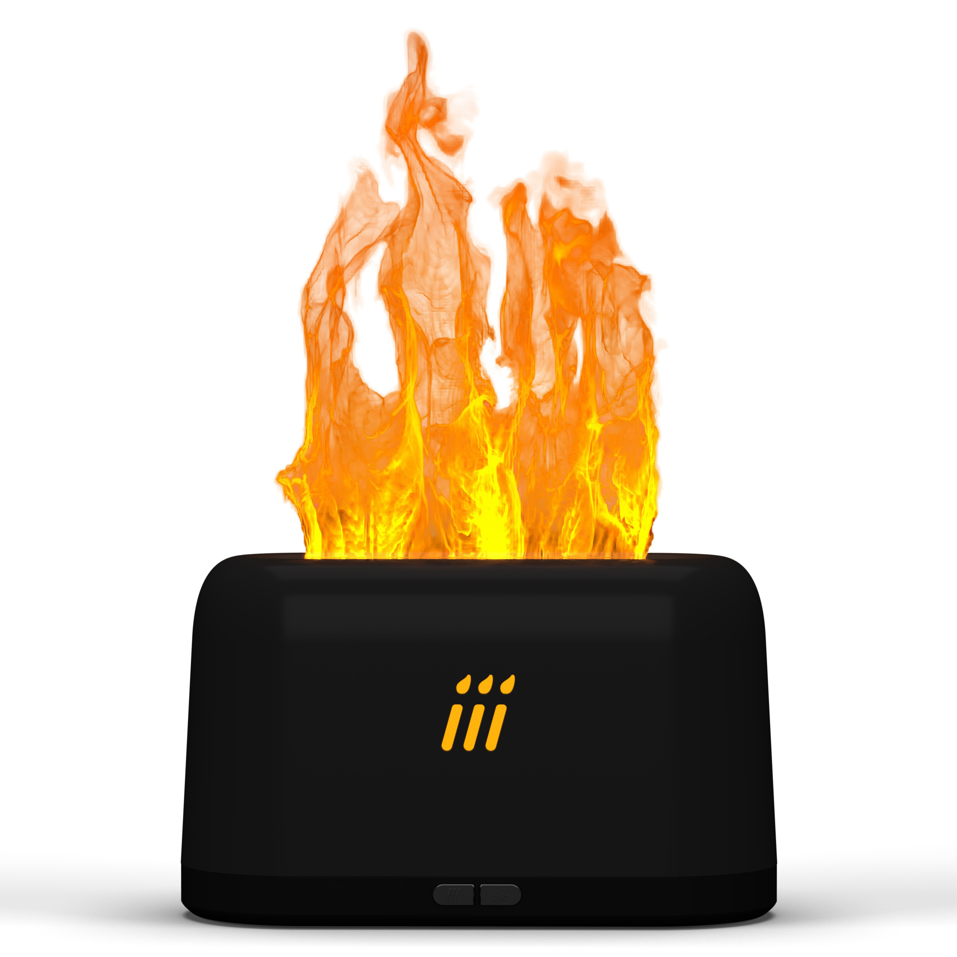 Flame Aroma Diffuser Air Humidifier Ultrasonic Cool Mist Maker Fogger Led Essential Oil Flame Lamp Difusor - Image 6