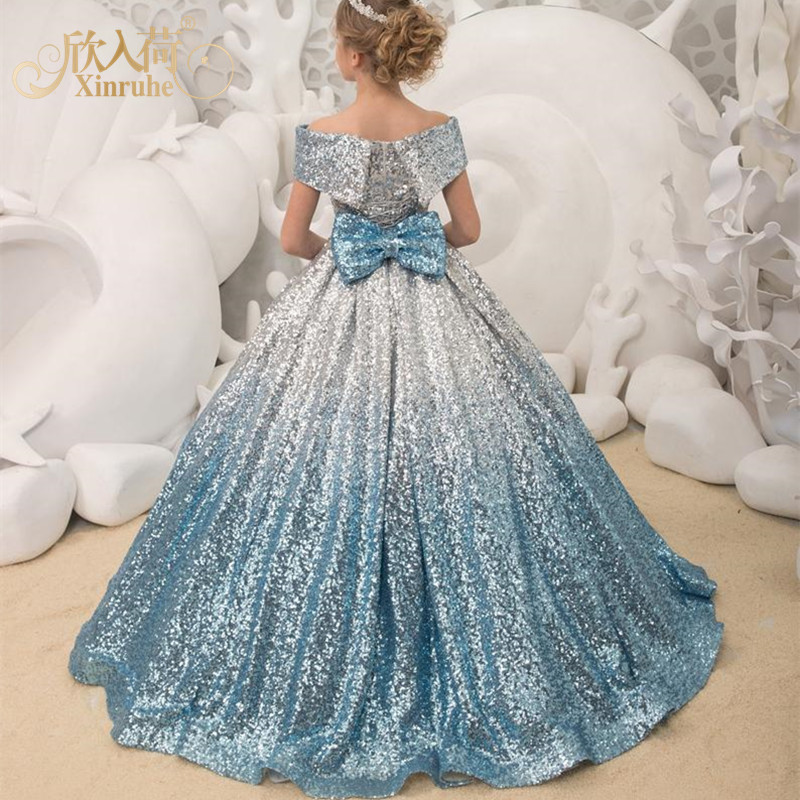 Girls long tail dress - Image 2