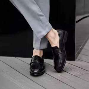 British-style Loafers Comfortable Slip-on Mens Boat Shoes