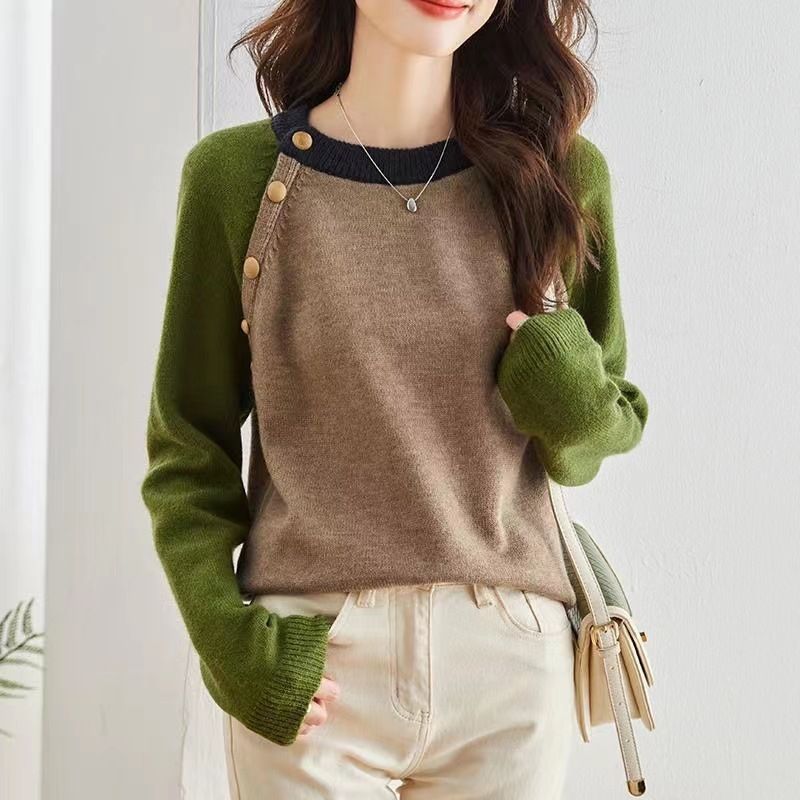 Womens Sweater With A Relaxed Designer-inspired Knit Top - Image 7