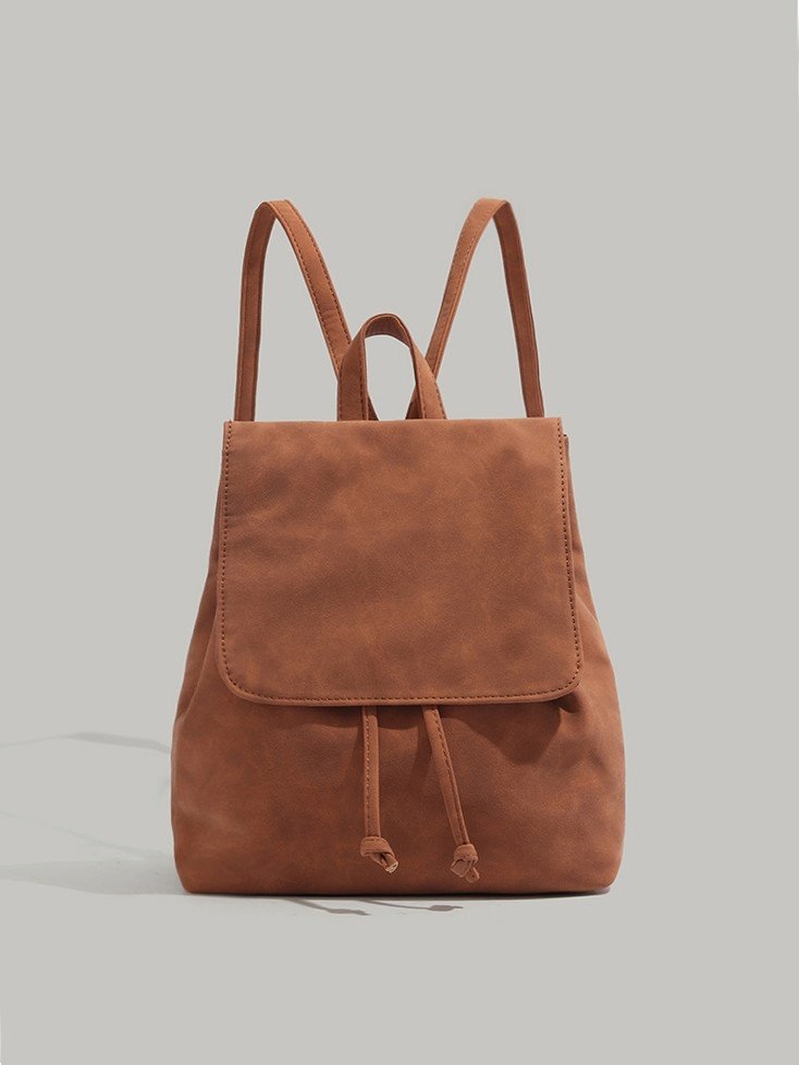 New Autumnwinter Retro Soft-leather Tote Bag In A Minimalist Style - Image 4