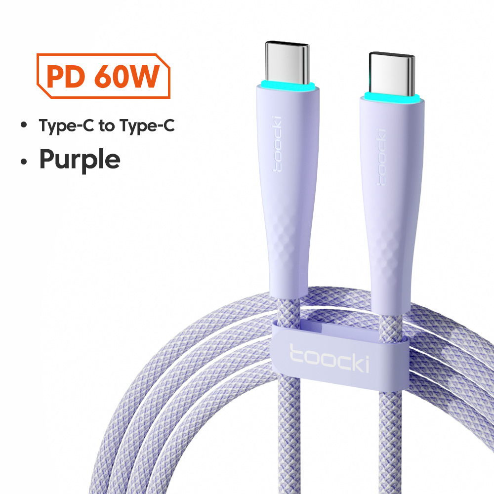 USB Type C To USB C Cable 100W 66W Fast Charging - Image 9