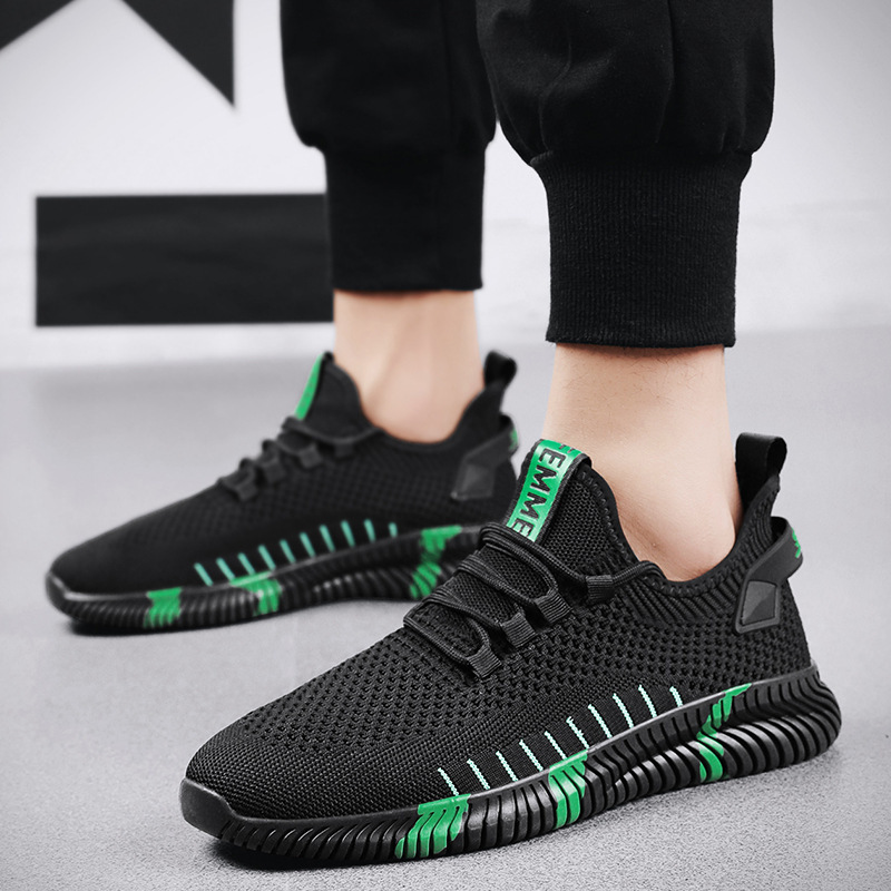 Mesh Sneakers Men Breathable Lightweight Running Shoes - Image 4