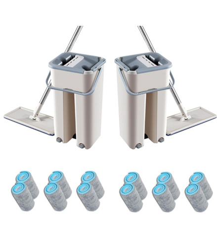 Home Kitchen Wooden Floor Lazy Mop - Image 8