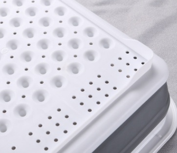 Folding Kitchen Dish Drainer Drying Rack Tableware Plate Holder Dinnerware Shelf Storage Organizer Kitchen Accessories - Image 4