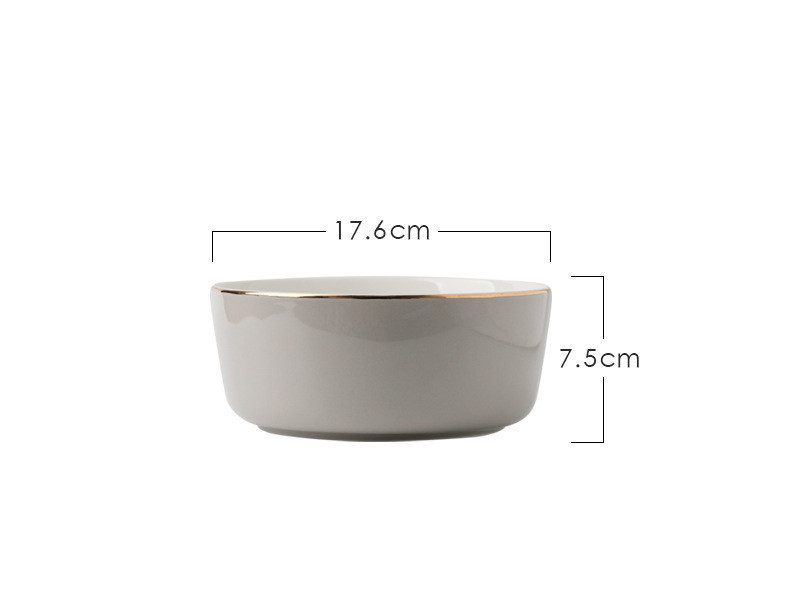 Light Luxury Ceramic Tableware Couple Tableware - Image 2