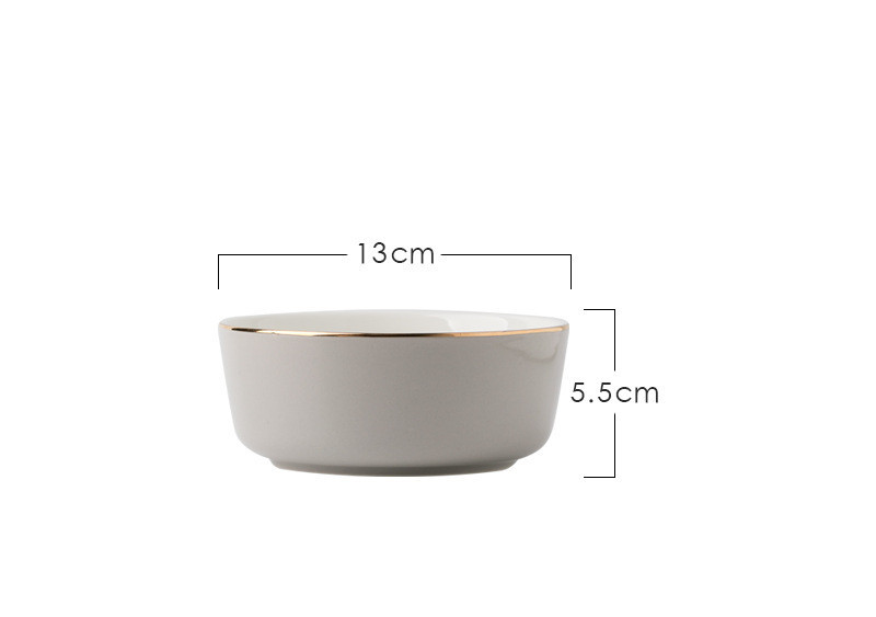 Light Luxury Ceramic Tableware Couple Tableware - Image 6