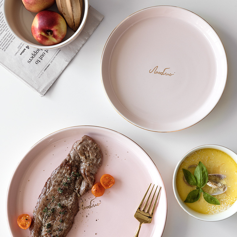 Light Luxury Ceramic Tableware Couple Tableware - Image 3