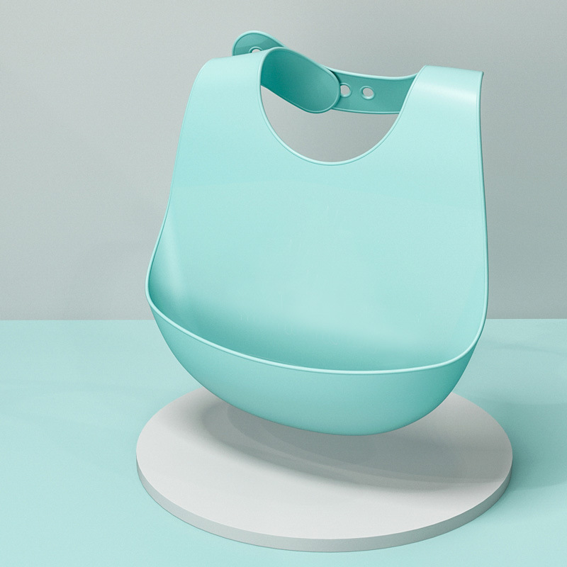 Baby Eating Bibs Baby Food Supplement Bibs Children Kids Saliva Waterproof Bibs Silicone Super Soft Food Rice Pockets - Image 5