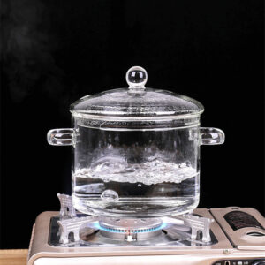 Glass Pot Stove Pot Kitchen Transparent Mini Soup Pot Stove Stove Cooking Tools Accessories