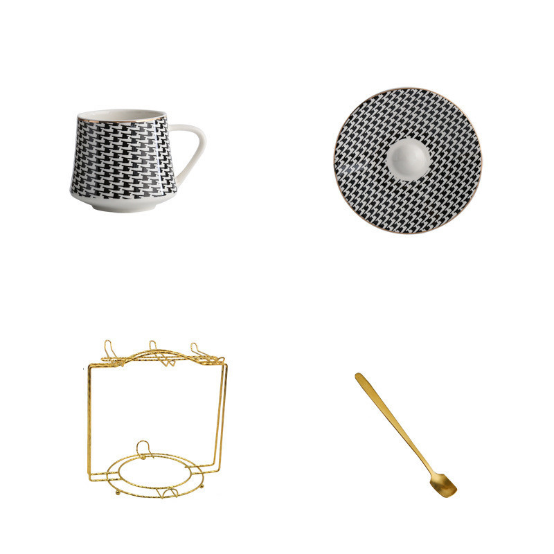 Turkish Ceramic Coffee Cup And Saucer Set - Image 6