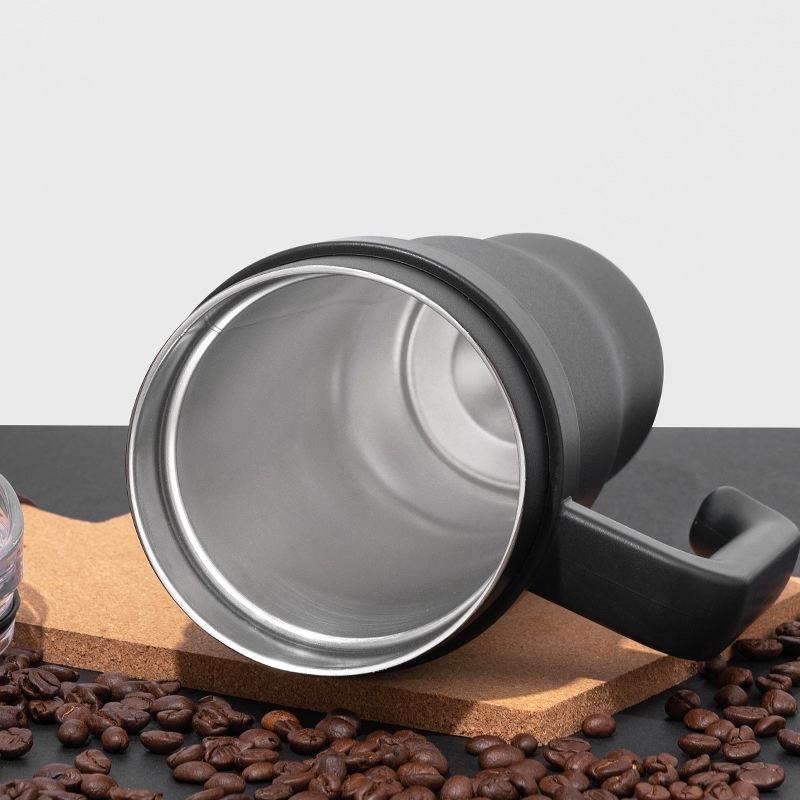 Stainless Steel Handle Car Water Straw Thermal Insulation Cup - Image 8