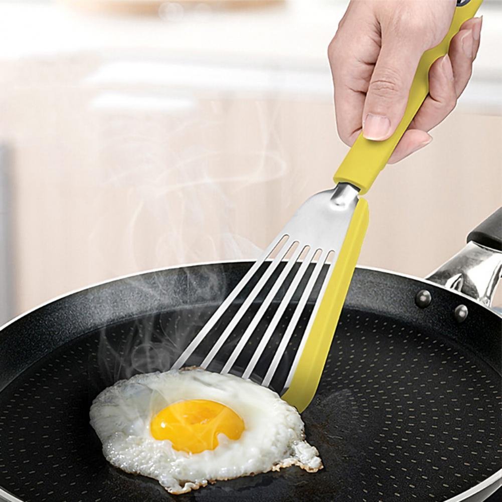 Nonstick Fish Spatula, Thin Slotted Spatulas Turner Silicone Fish Spatulas For Nonstick Cookware, High Heat Resistant BPA Free Cooking Utensils, Ideal For Fish, Eggs, Pancakes - Image 10