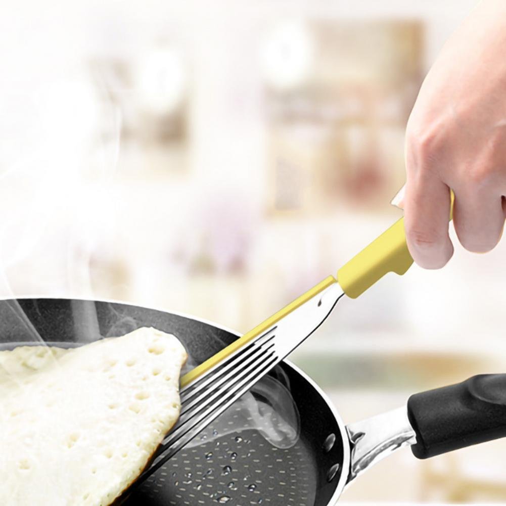 Nonstick Fish Spatula, Thin Slotted Spatulas Turner Silicone Fish Spatulas For Nonstick Cookware, High Heat Resistant BPA Free Cooking Utensils, Ideal For Fish, Eggs, Pancakes - Image 7