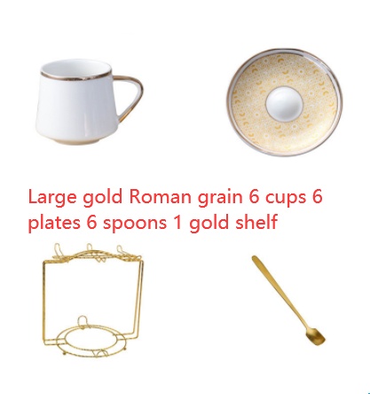 Turkish Ceramic Coffee Cup And Saucer Set - Image 7