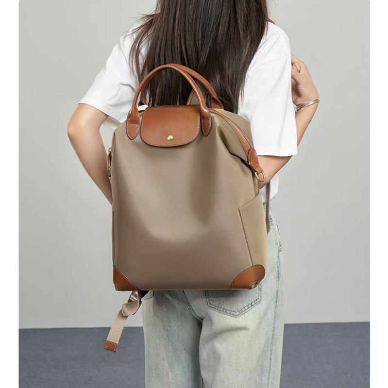 Womens Large Capacity Nylon Backpack - Image 2