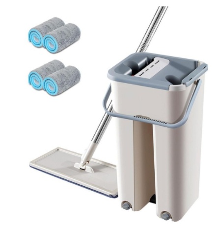 Home Kitchen Wooden Floor Lazy Mop - Image 10