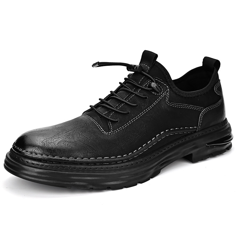 Mens Casual Leather Shoes In Large Sizes - Image 4